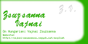 zsuzsanna vajnai business card